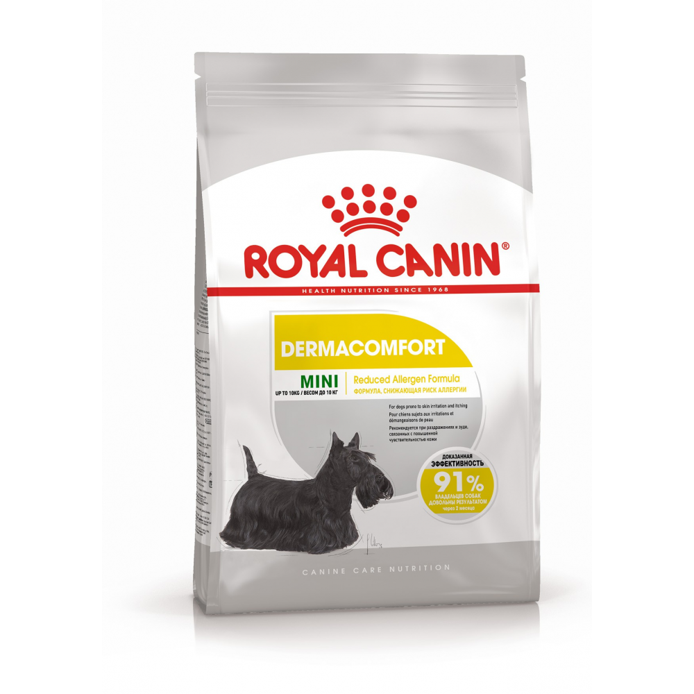 Royal Canin Mini Dermacomfort Сухой корм для собак мелких пород при кожном зуде