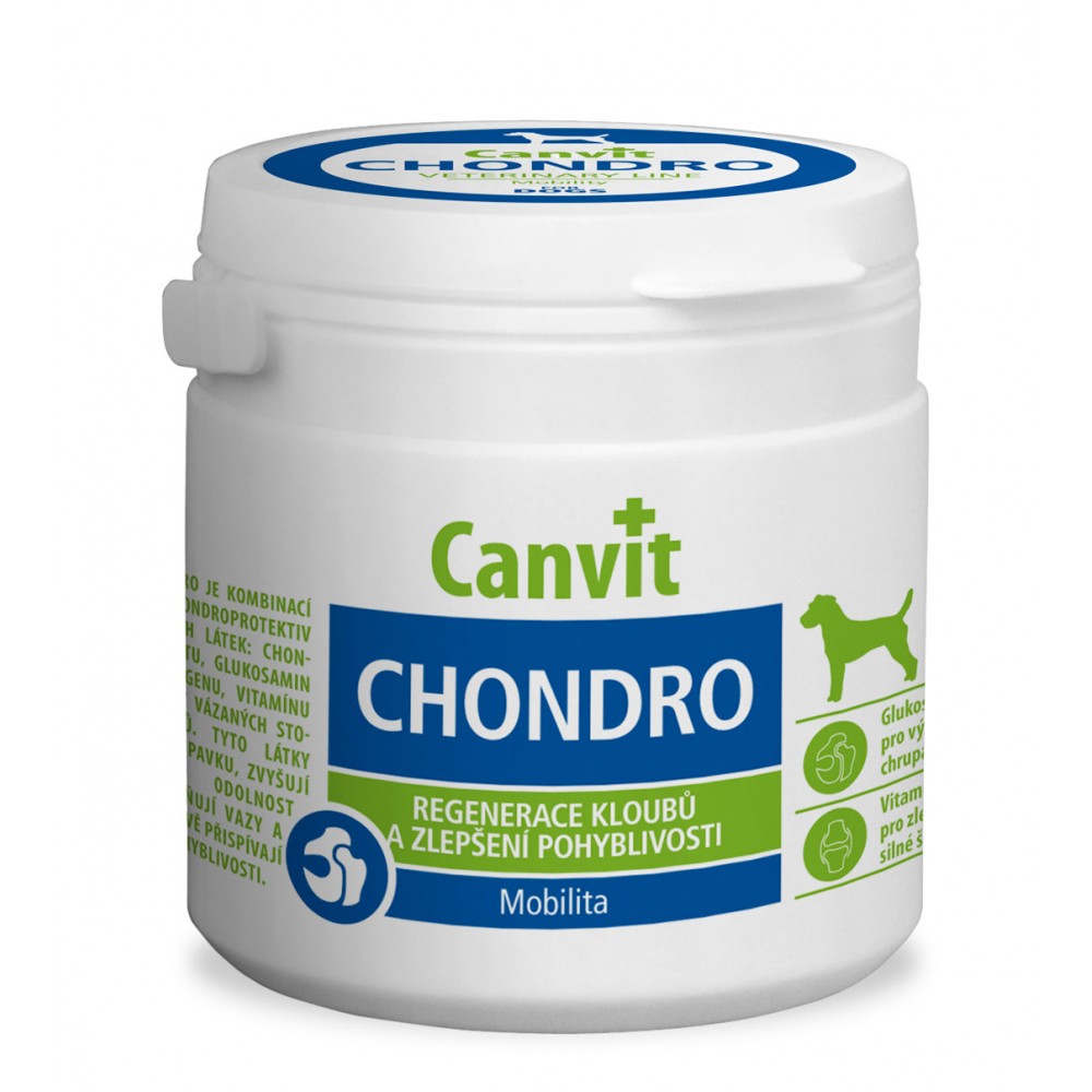 Canvit Chondro Oynaqlar üçün vitamin, 25 kq-dək itlər üçün 230 q