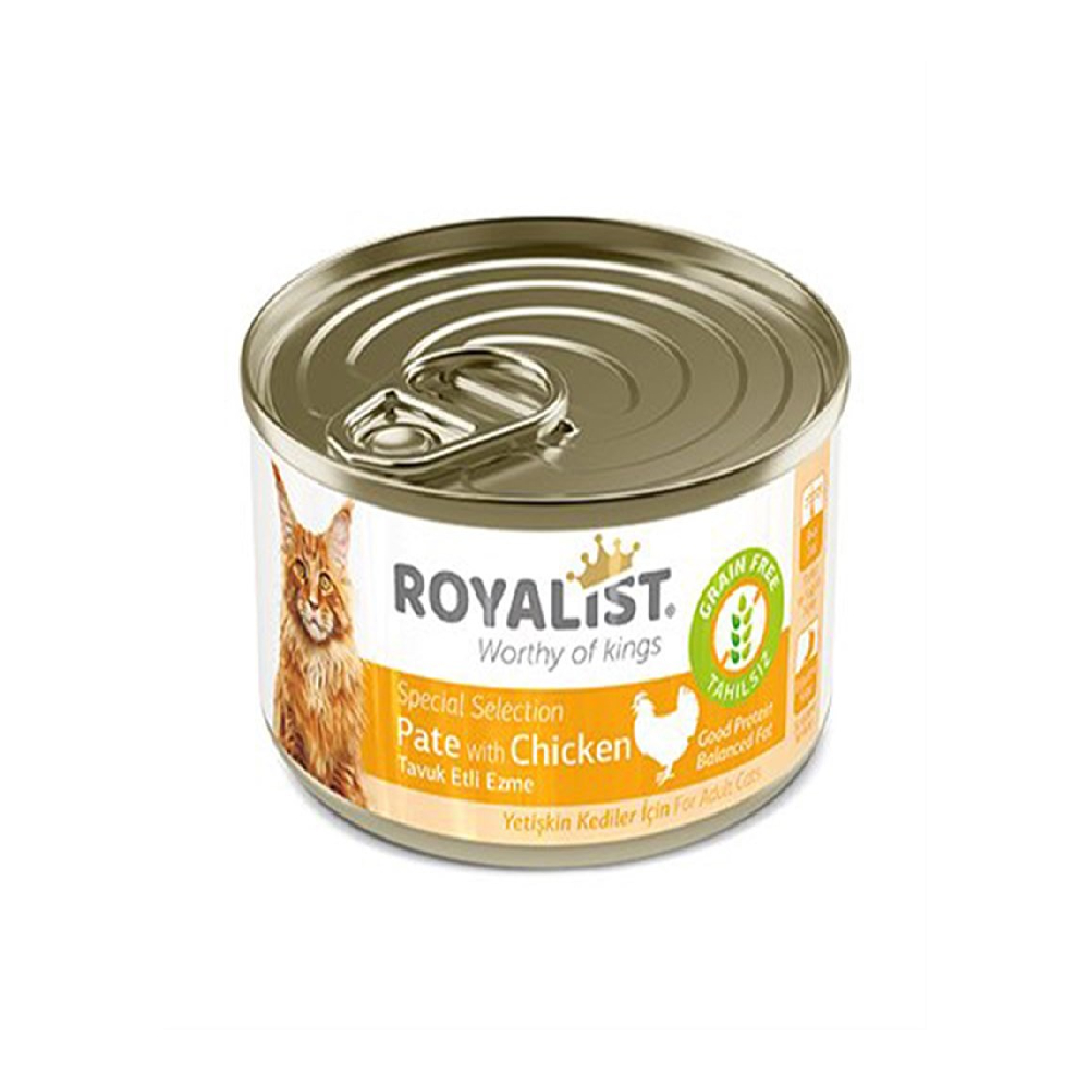 Royalist Special Selection Консервированный корм для взрослых кошек, с курицей в паштете